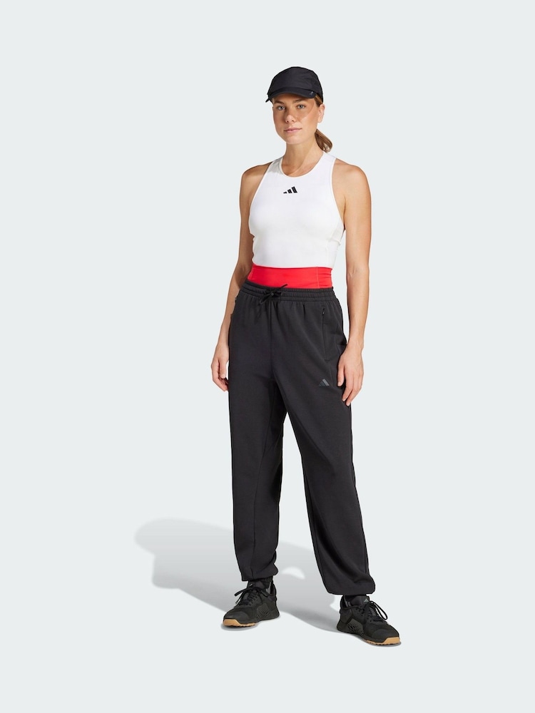 adidas Black Designed For Training Warm Up Joggers - Image 1 of 5