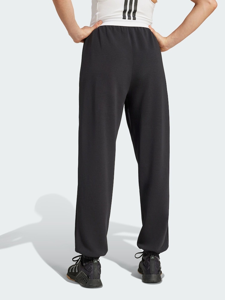 adidas Black Designed For Training Warm Up Joggers - Image 2 of 5