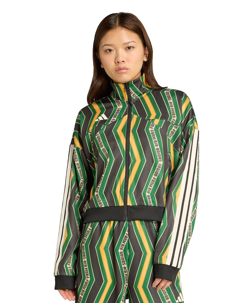 adidas Black x FARM Tiro Track Jacket - Image 1 of 5 adidas Black x FARM Tiro Track Jacket - Image 1 of 5