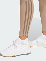 adidas Brown Hyperglam Rib 1/1 Leggings - Image 3 of 5