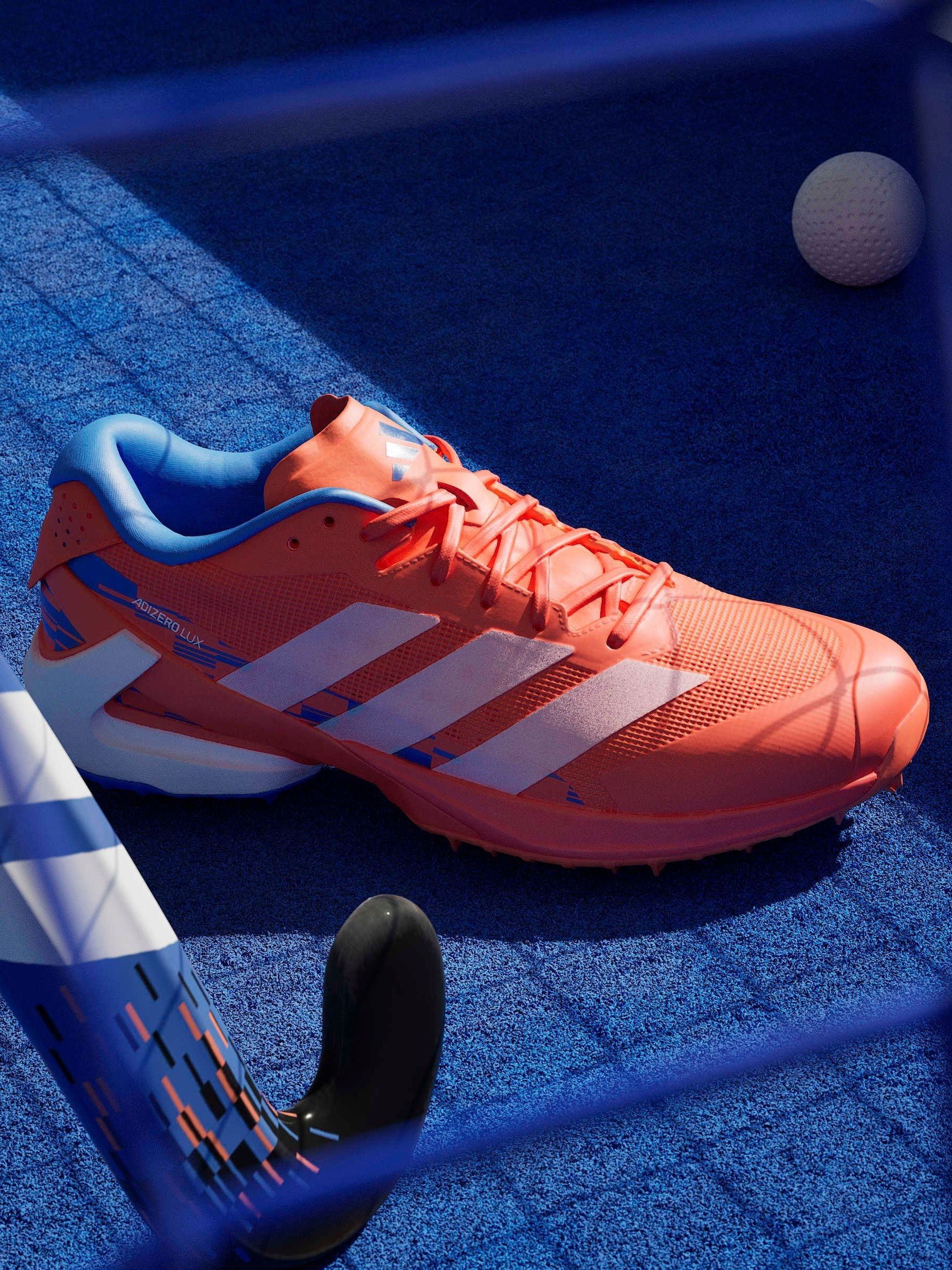 Buy adidas Orange Adizero Lux 3 Field Hockey Boots from Next Singapore