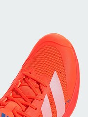 adidas Orange Adizero Lux 3 Field Hockey Boots - Image 3 of 4