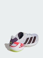 adidas White Adizero Counterblast Indoor Shoes - Image 2 of 4