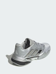 adidas Silver Barricade 13 Edition Tennis Shoes - Image 2 of 4