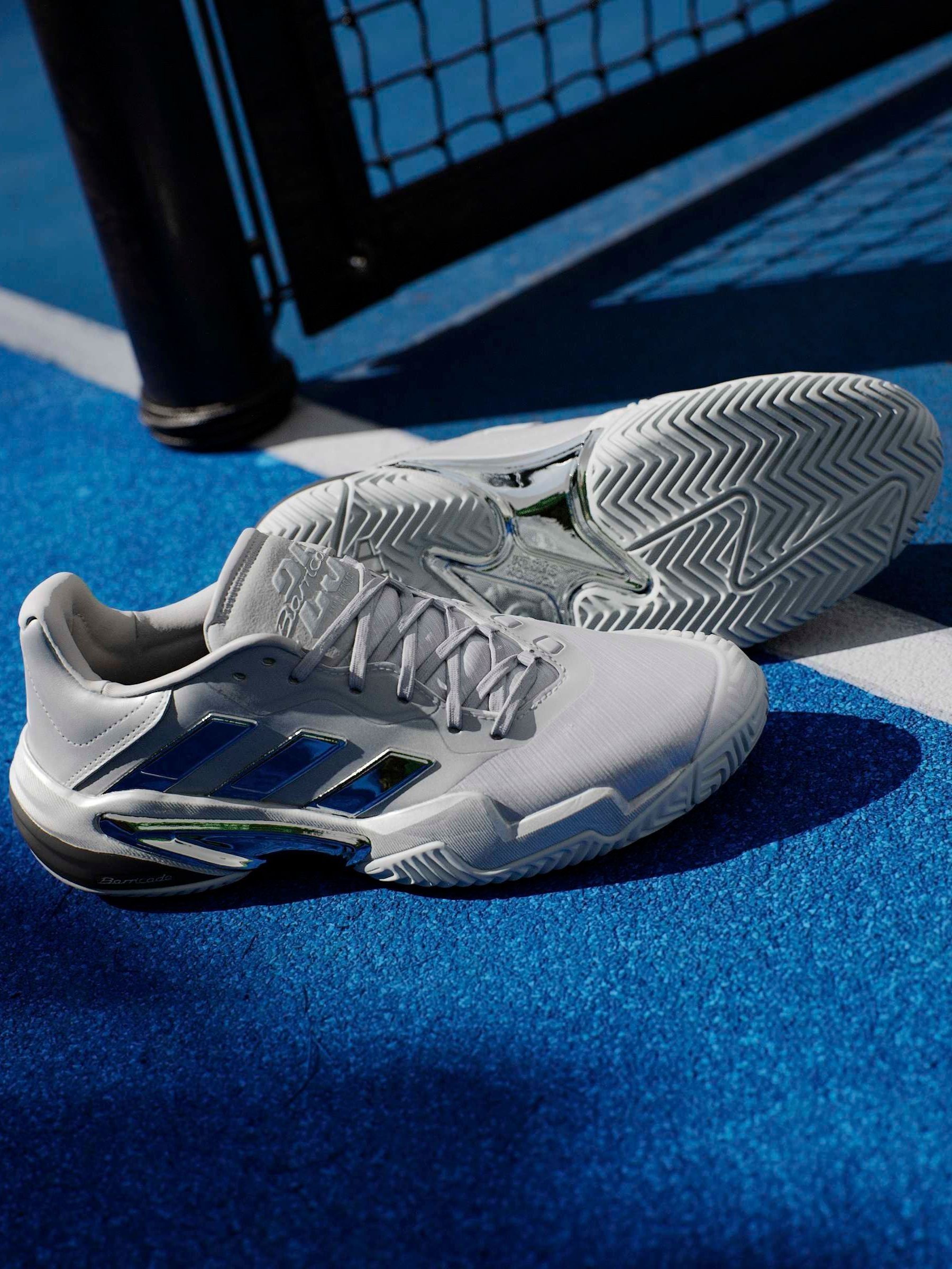 Buy adidas Silver Barricade 13 Edition Tennis Shoes from Next Canada