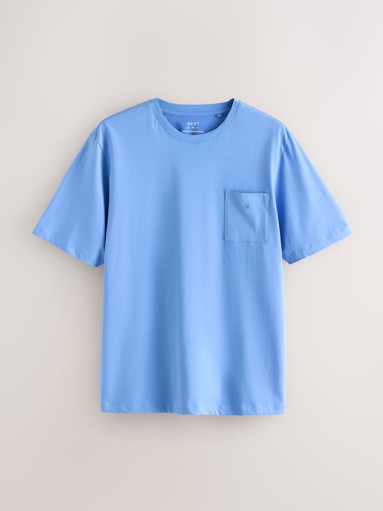 Blue/Green/Orange Jersey Short Sleeve Pyjamas Set 3 Pack - Image 2 of 17 Blue/Green/Orange Jersey Short Sleeve Pyjamas Set 3 Pack - Image 2 of 17