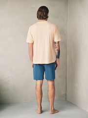 Blue/Green/Orange Jersey Short Sleeve Pyjamas Set 3 Pack - Image 9 of 17