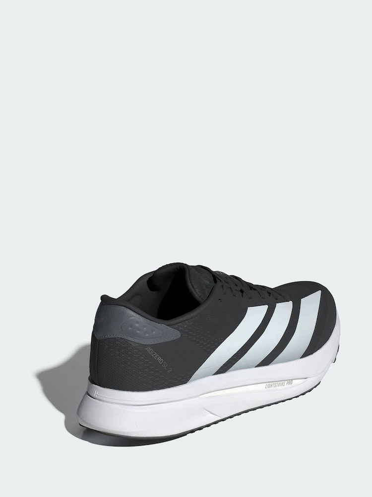 adidas Black Adizero SL 2 Trainers - Image 2 of 4