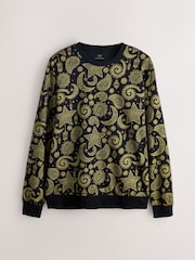 Black/Gold Jersey Pyjamas Set - Image 6 of 9