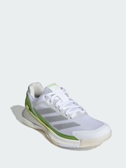 adidas White Crazyquick BOOST Padel Shoes - Image 1 of 4