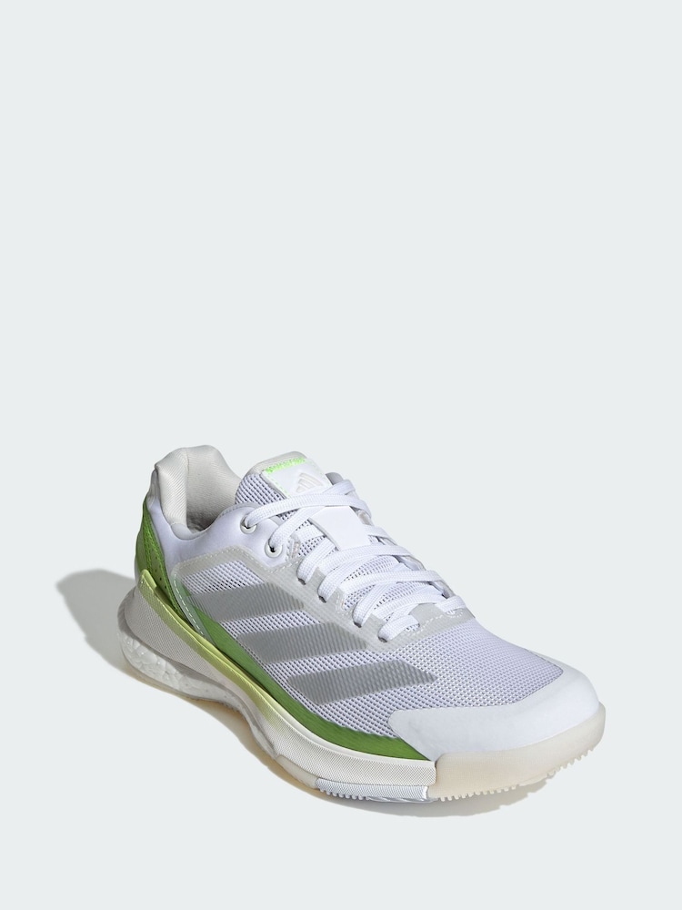 adidas White Crazyquick BOOST Padel Shoes - Image 1 of 4 adidas White Crazyquick BOOST Padel Shoes - Image 1 of 4