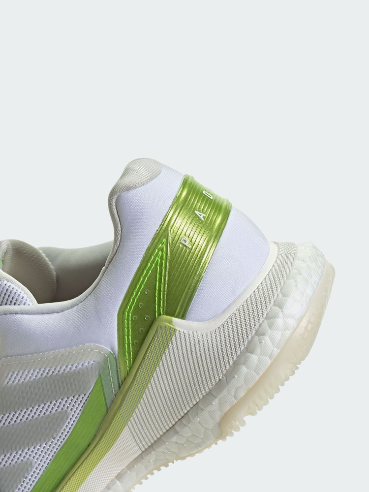 adidas White Crazyquick BOOST Padel Shoes - Image 4 of 4