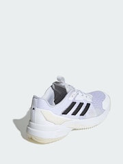 adidas White Crazyflight 6 Indoor Shoes - Image 2 of 4