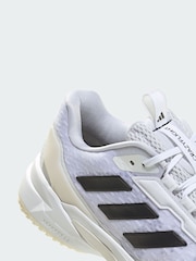 adidas White Crazyflight 6 Indoor Shoes - Image 4 of 4