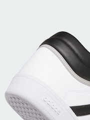 adidas White Hoops 4.0 Mid Shoes - Image 4 of 4