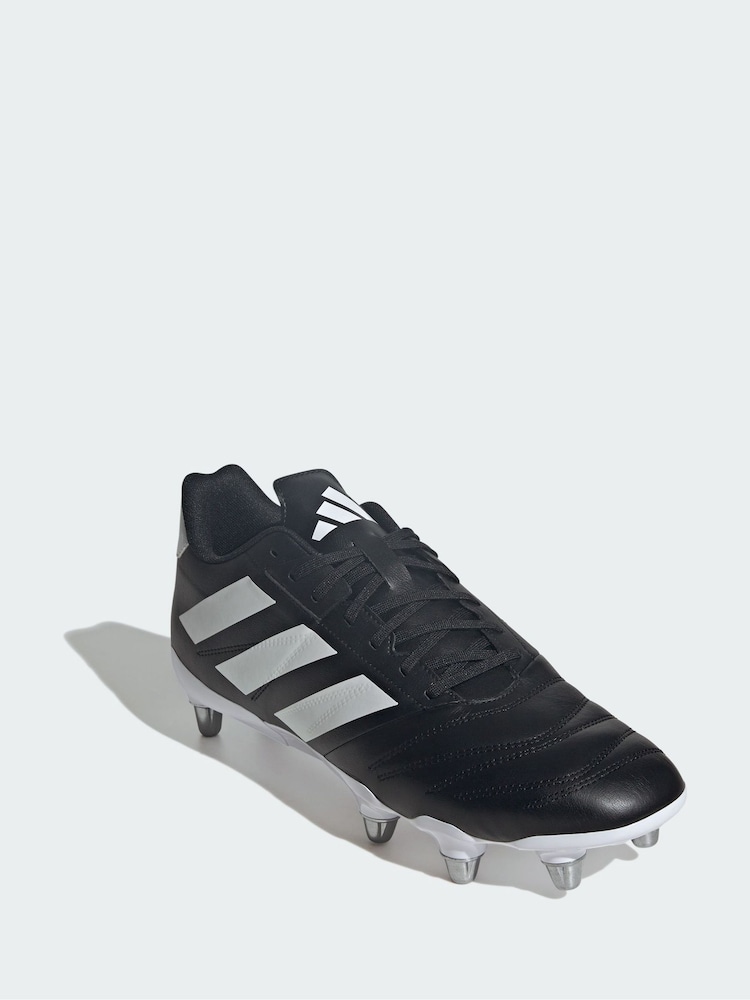 adidas Black Kakari Elite Soft Ground Rugby Boots - Image 1 of 4