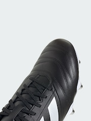 adidas Black Kakari Elite Soft Ground Rugby Boots - Image 3 of 4