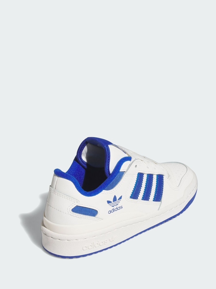 adidas Originals White Forum Low CL Shoes - Image 2 of 4 adidas Originals White Forum Low CL Shoes - Image 2 of 4