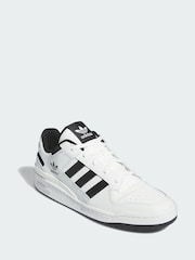 adidas Originals White Forum Low CL Shoes - Image 1 of 4