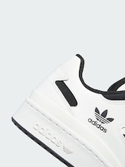 adidas Originals White Forum Low CL Shoes - Image 3 of 4