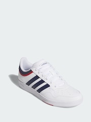 adidas White Hoops 4.0 Shoes - Image 1 of 4