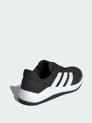 adidas Black Dropset Base Trainers - Image 2 of 4