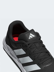 adidas Black Dropset Base Trainers - Image 3 of 4