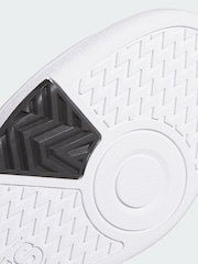 adidas White Hoops 4.0 Shoes - Image 4 of 4