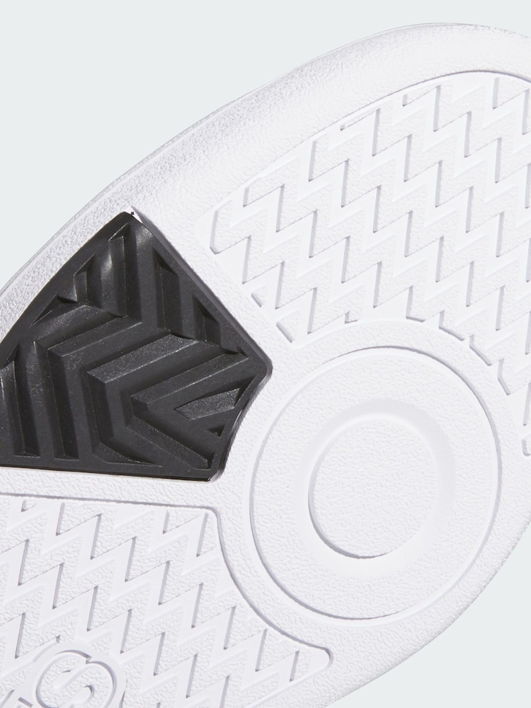 adidas White Hoops 4.0 Shoes - Image 4 of 4