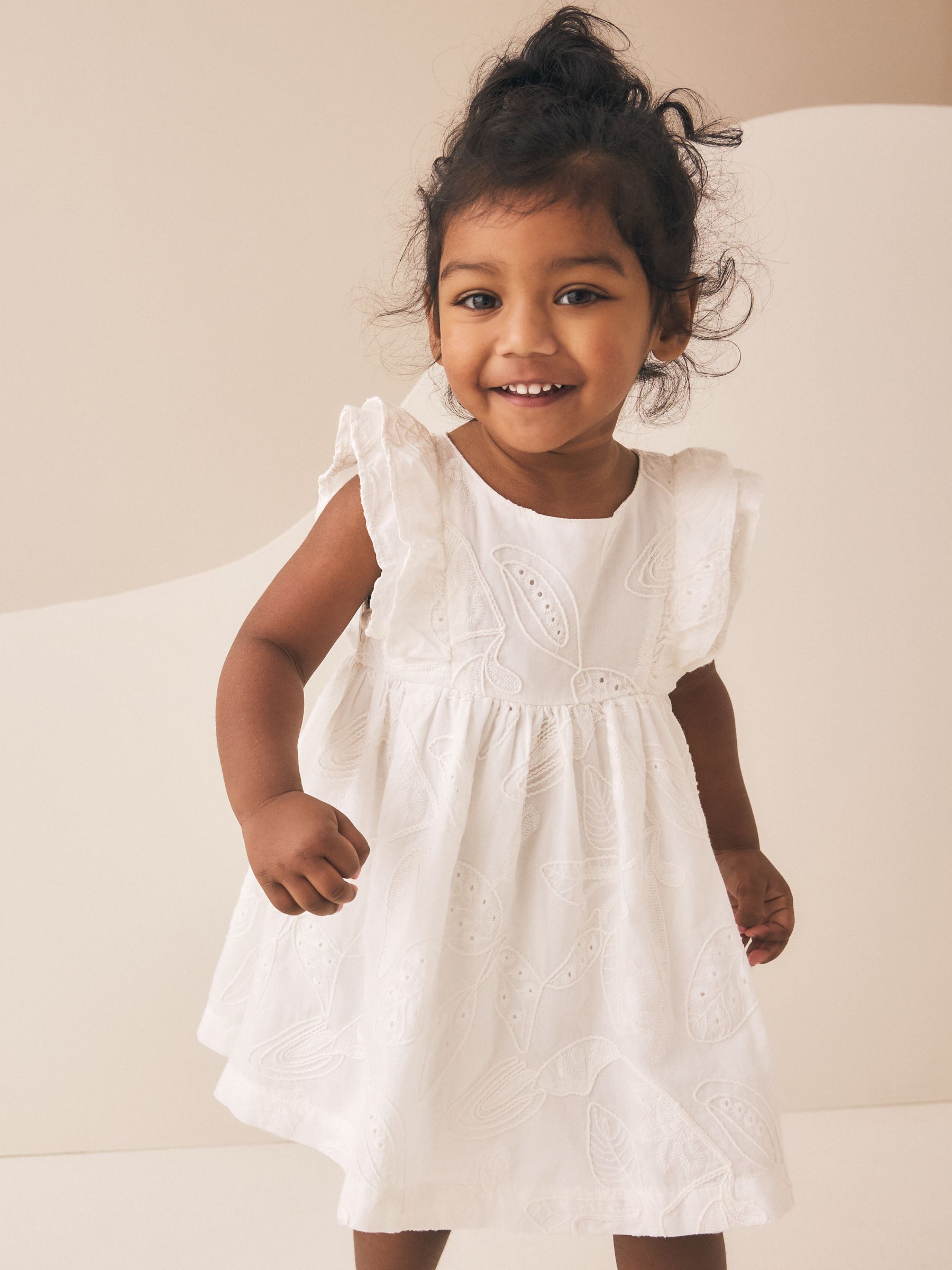 The toe HESIOD FRILL DRESS