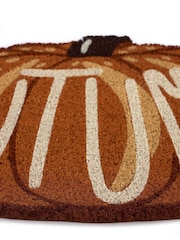 My Mat Orange Autumn Pumpkin Coir Doormat - Image 3 of 4