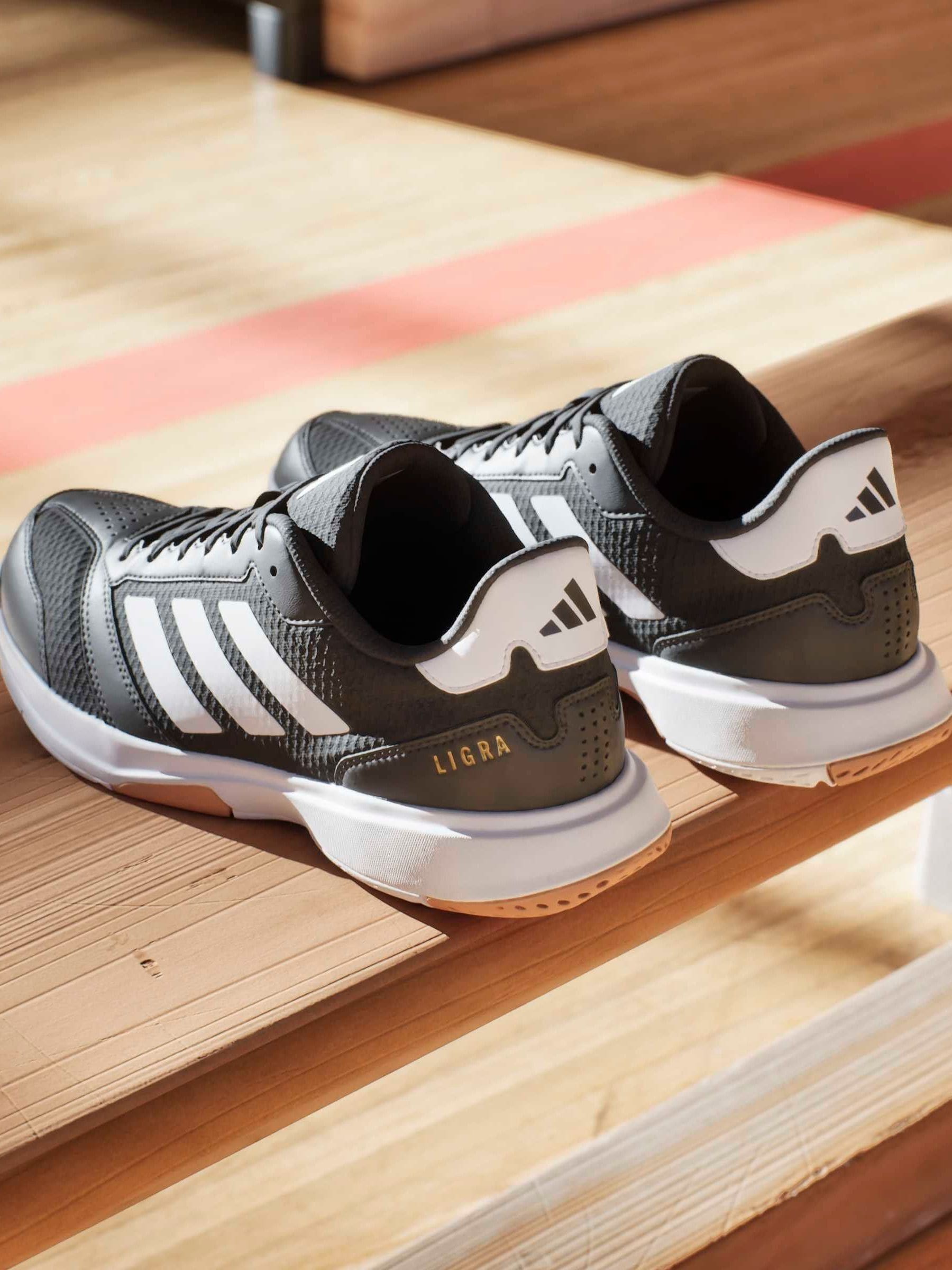 Buy adidas Black Ligra 8 Indoor Shoes from the Next UK online shop