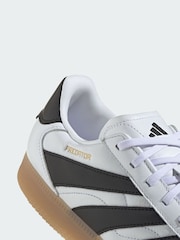 adidas White Predator Freestyle Indoor Trainers - Image 3 of 4
