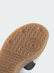 adidas White Predator Freestyle Indoor Trainers - Image 4 of 4