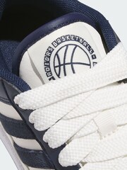 adidas Blue Rapid Court Low Shoes - Image 3 of 4