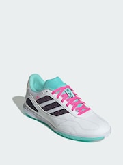adidas White Super Sala Competition 3 Indoor Boots - Image 1 of 4