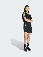 adidas Originals Black Teamgeist Adicolor T-Shirt Dress - Image 1 of 1