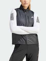 adidas Black Own the Run Vest - Image 1 of 5