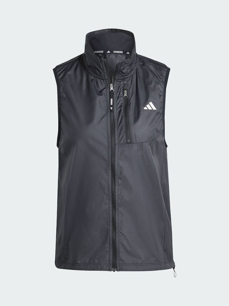 adidas Black Own the Run Vest - Image 5 of 5