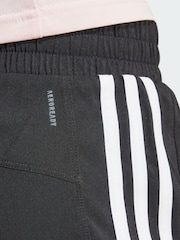 adidas Black Pacer 3-Stripes Training Woven Shorts - Image 3 of 3