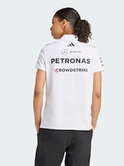 adidas White Mercedes - Amg Petronas Formula One Team Polo Shirt - Image 2 of 5