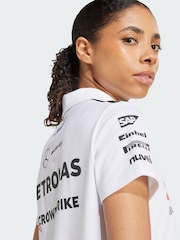 adidas White Mercedes - Amg Petronas Formula One Team Polo Shirt - Image 4 of 5