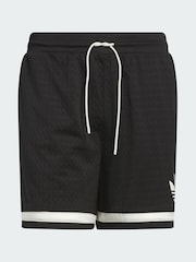 adidas Originals Black Basketball Shorts - Image 3 of 4