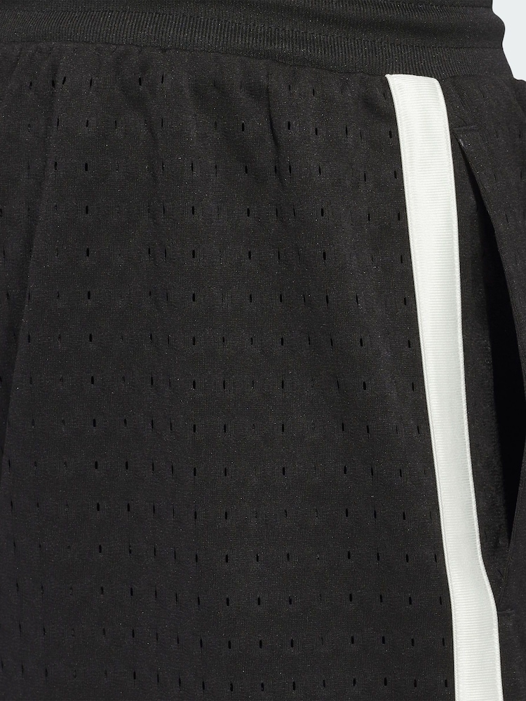 adidas Originals Black Basketball Shorts - Image 4 of 4