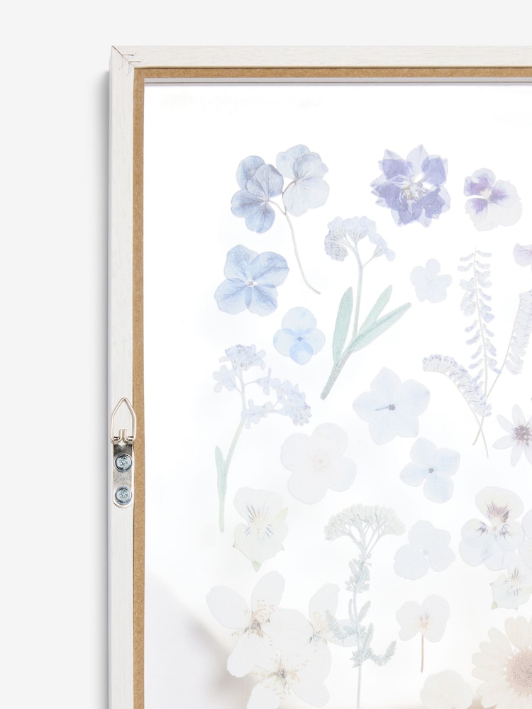 Floating Pressed Flower Look Framed Wall Art - Bild 5 von 5