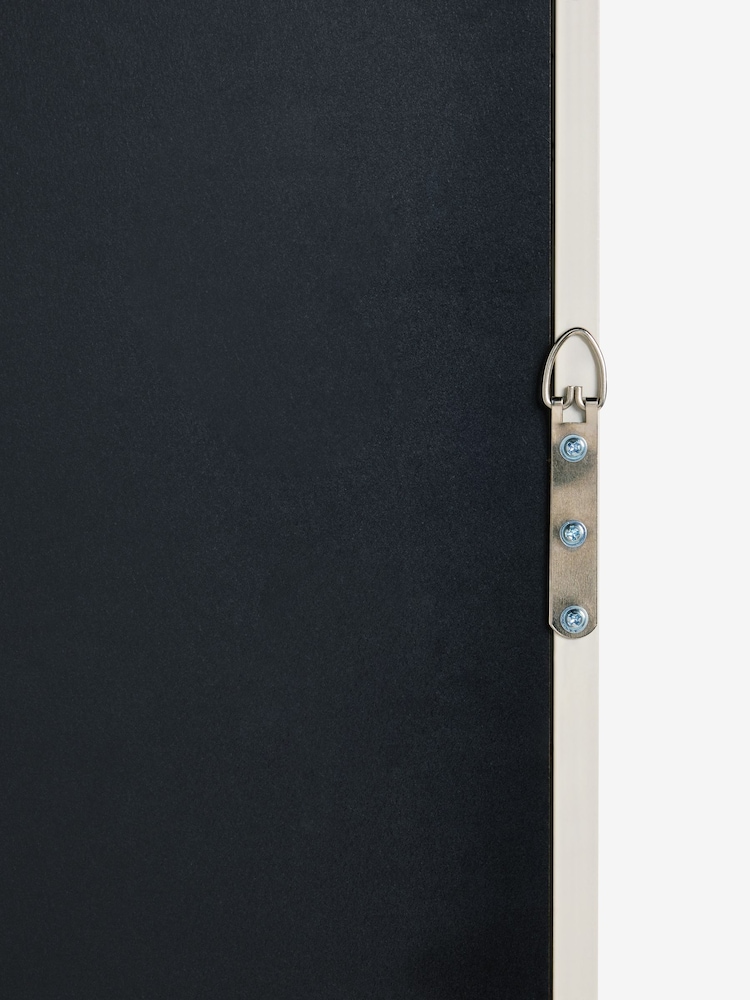 White Floral Hand Paint Detail Framed Wall Art - Image 6 of 6 White Floral Hand Paint Detail Framed Wall Art - Image 6 of 6