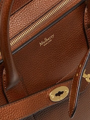 Mulberry Oak Small Zipped Bayswater Two Tone Bag - Image 8 of 9