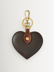 Mulberry Mole-Cognac Heart Scg Keyring - Image 2 of 3