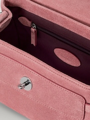 Mulberry Pink Scrumpy Mini Alexa Heavy Grain Bright Bag - Image 3 of 6