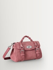 Mulberry Pink Scrumpy Mini Alexa Heavy Grain Bright Bag - Image 5 of 6